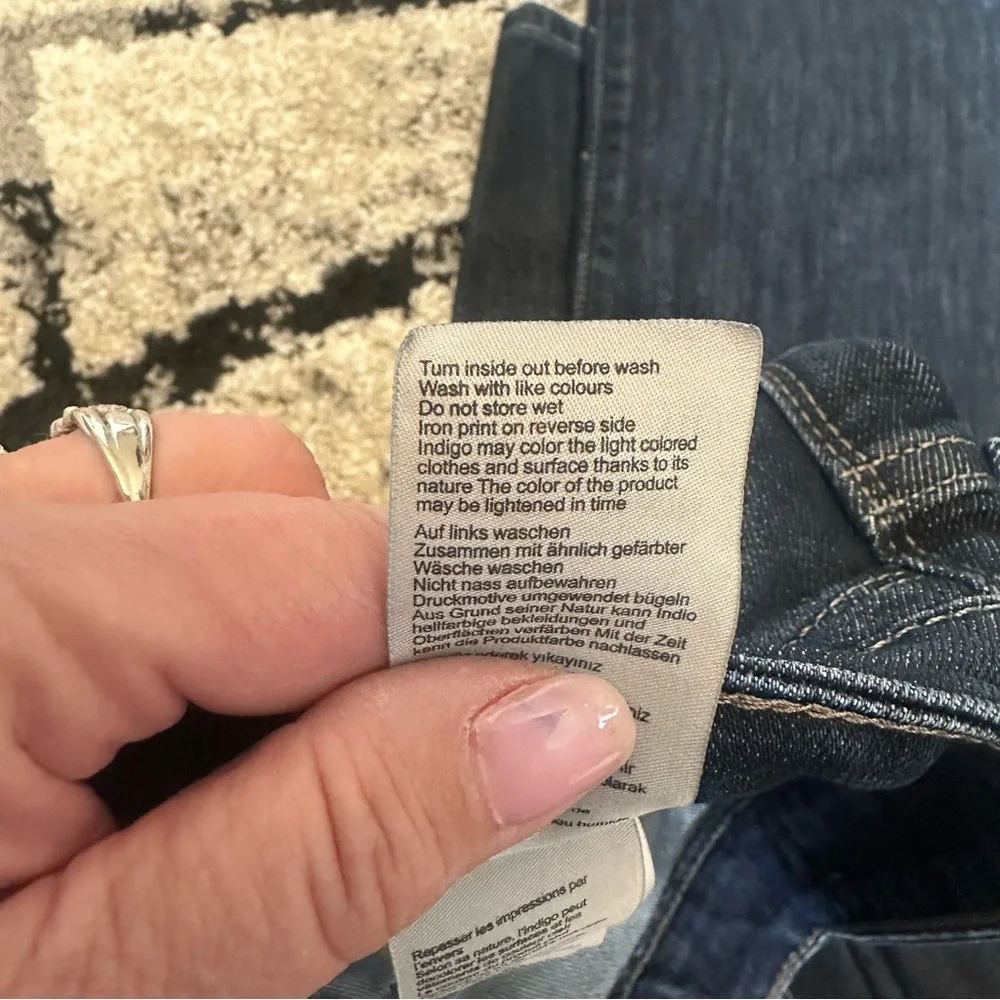 Mavi Men's 36/32 Modern Straight Leg Jeans in Dark Indigo "Deep Stanford" color - Picture 9 of 10